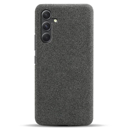 For Samsung Galaxy A55 5G Cloth+PC Phone Case Shockproof Slim Cell Phone Cover