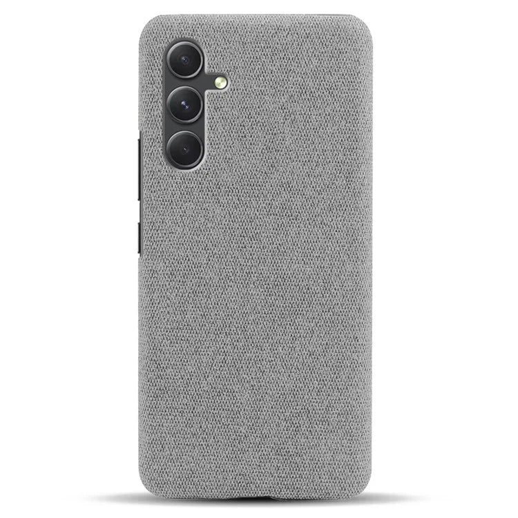 For Samsung Galaxy A55 5G Cloth+PC Phone Case Shockproof Slim Cell Phone Cover