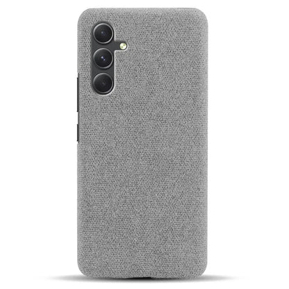 For Samsung Galaxy A55 5G Cloth+PC Phone Case Shockproof Slim Cell Phone Cover