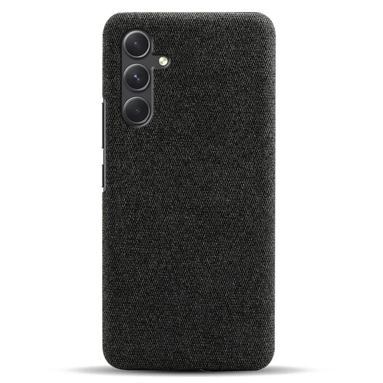 For Samsung Galaxy A55 5G Cloth+PC Phone Case Shockproof Slim Cell Phone Cover