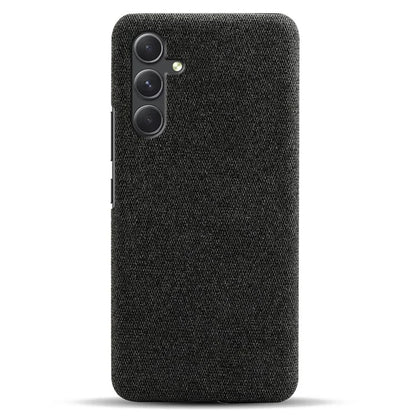For Samsung Galaxy A55 5G Cloth+PC Phone Case Shockproof Slim Cell Phone Cover