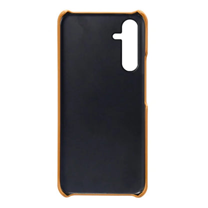 For Samsung Galaxy A35 5G Phone Case Leather+PC Shockproof Cover with Dual Card Slots