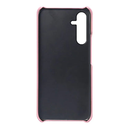 For Samsung Galaxy A35 5G Phone Case Leather+PC Shockproof Cover with Dual Card Slots