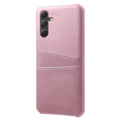 For Samsung Galaxy A35 5G Phone Case Leather+PC Shockproof Cover with Dual Card Slots