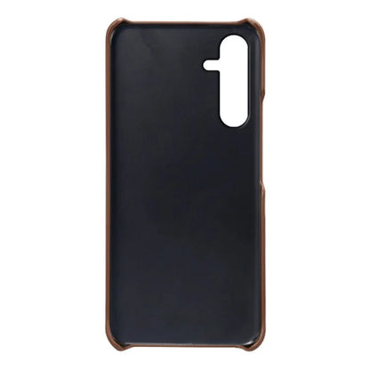 For Samsung Galaxy A35 5G Phone Case Leather+PC Shockproof Cover with Dual Card Slots