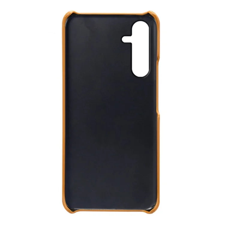 Shockproof Phone Case for Samsung Galaxy A55 5G PU Leather+PC Cover with Dual Card Slots