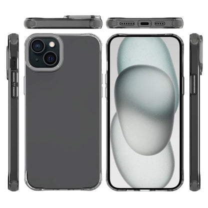 For iPhone 14 TPU+PC Cases Anti-Drop Metal Lens Frame Phone Cover
