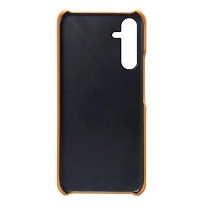 For Samsung Galaxy A35 5G PU Leather+PC Mobile Phone Cover Calf Texture Case