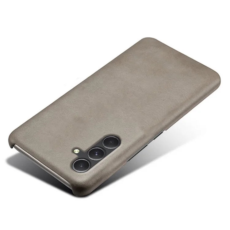 For Samsung Galaxy A35 5G PU Leather+PC Mobile Phone Cover Calf Texture Case
