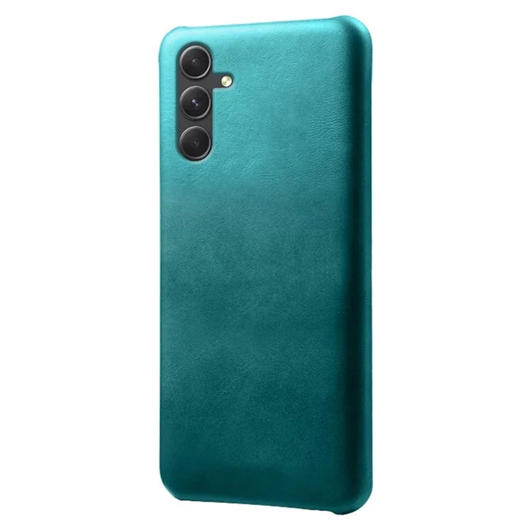 For Samsung Galaxy A35 5G PU Leather+PC Mobile Phone Cover Calf Texture Case