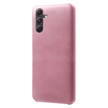 For Samsung Galaxy A35 5G PU Leather+PC Mobile Phone Cover Calf Texture Case