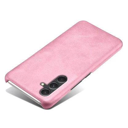For Samsung Galaxy A35 5G PU Leather+PC Mobile Phone Cover Calf Texture Case