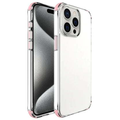 For iPhone 15 Pro Max Case Drop Proof TPU+PC Phone Cover (Big Lens Hole)