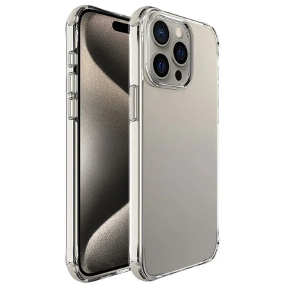 For iPhone 15 Pro Max Case Drop Proof TPU+PC Phone Cover (Big Lens Hole)