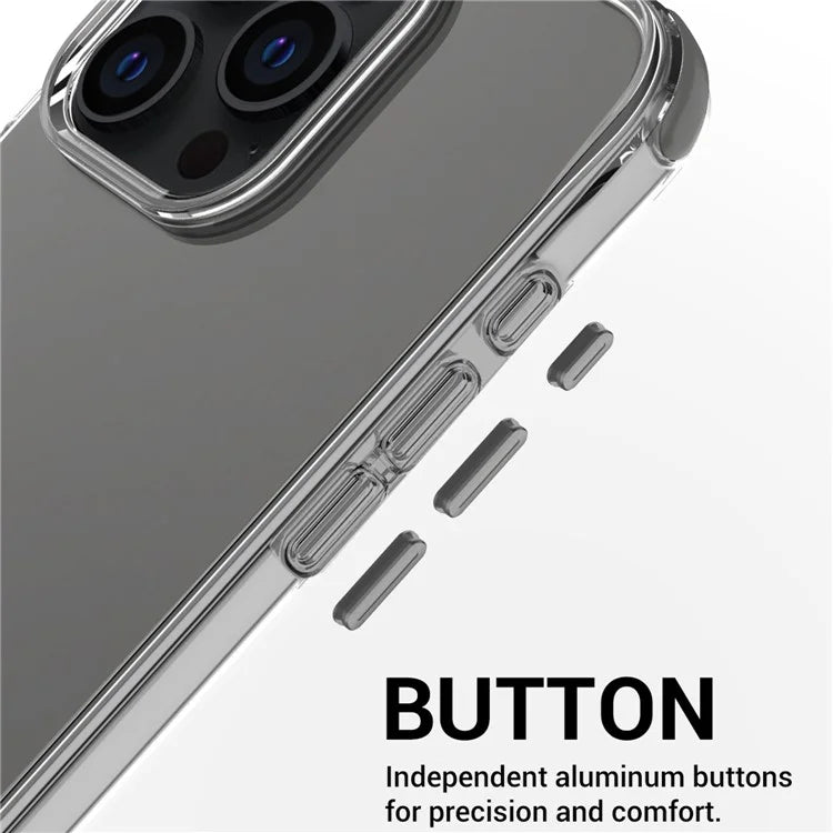For iPhone 14 Pro Max Case Shockproof TPU+PC Phone Cover (Big Lens Hole)