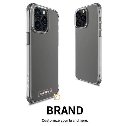 For iPhone 14 Pro Max Case Shockproof TPU+PC Phone Cover (Big Lens Hole)