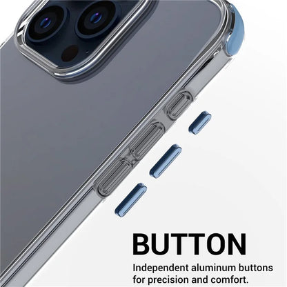 For iPhone 14 Pro Max Case Shockproof TPU+PC Phone Cover (Big Lens Hole)