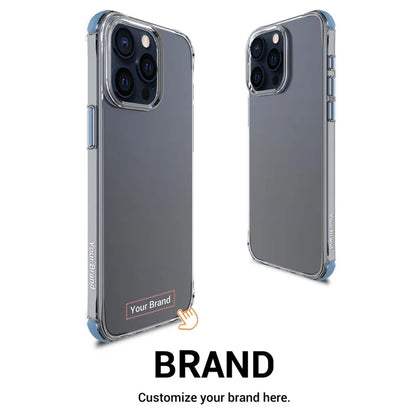 For iPhone 14 Pro Max Case Shockproof TPU+PC Phone Cover (Big Lens Hole)