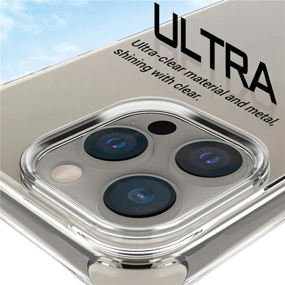 For iPhone 14 Pro Max Case Shockproof TPU+PC Phone Cover (Big Lens Hole)