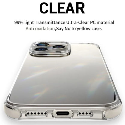 For iPhone 14 Pro Max Case Shockproof TPU+PC Phone Cover (Big Lens Hole)