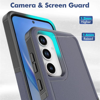 For Samsung Galaxy A55 5G Case PC+TPU 2-in-1 Shockproof Protective Phone Cover