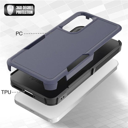 For Samsung Galaxy A55 5G Case PC+TPU 2-in-1 Shockproof Protective Phone Cover