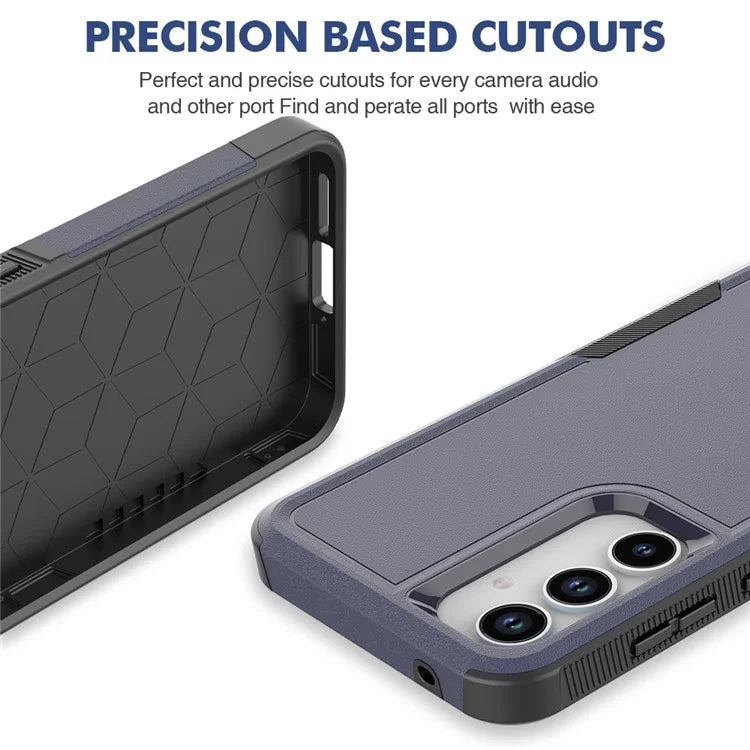 For Samsung Galaxy A55 5G Case PC+TPU 2-in-1 Shockproof Protective Phone Cover