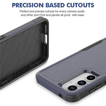 For Samsung Galaxy A55 5G Case PC+TPU 2-in-1 Shockproof Protective Phone Cover