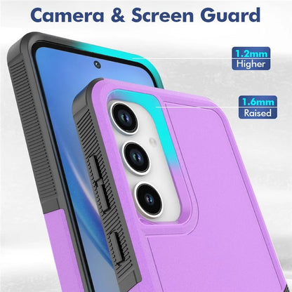 For Samsung Galaxy A55 5G Case PC+TPU 2-in-1 Shockproof Protective Phone Cover