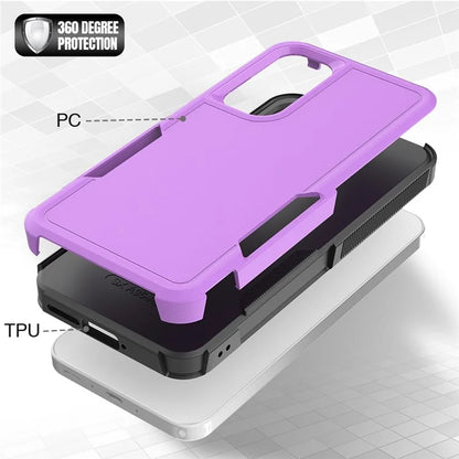 For Samsung Galaxy A55 5G Case PC+TPU 2-in-1 Shockproof Protective Phone Cover