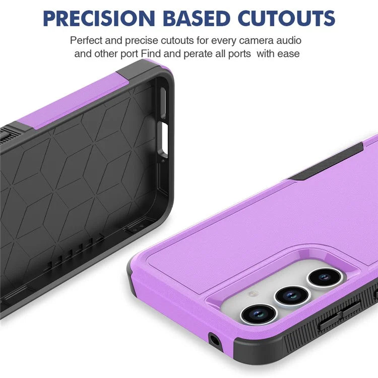 For Samsung Galaxy A55 5G Case PC+TPU 2-in-1 Shockproof Protective Phone Cover