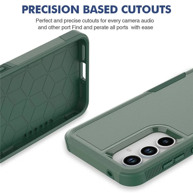 For Samsung Galaxy A55 5G Case PC+TPU 2-in-1 Shockproof Protective Phone Cover
