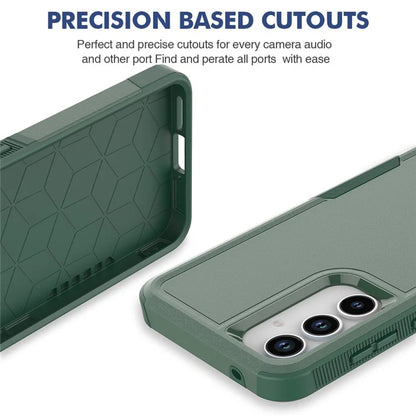 For Samsung Galaxy A55 5G Case PC+TPU 2-in-1 Shockproof Protective Phone Cover