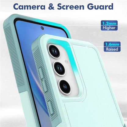 For Samsung Galaxy A55 5G Case PC+TPU 2-in-1 Shockproof Protective Phone Cover