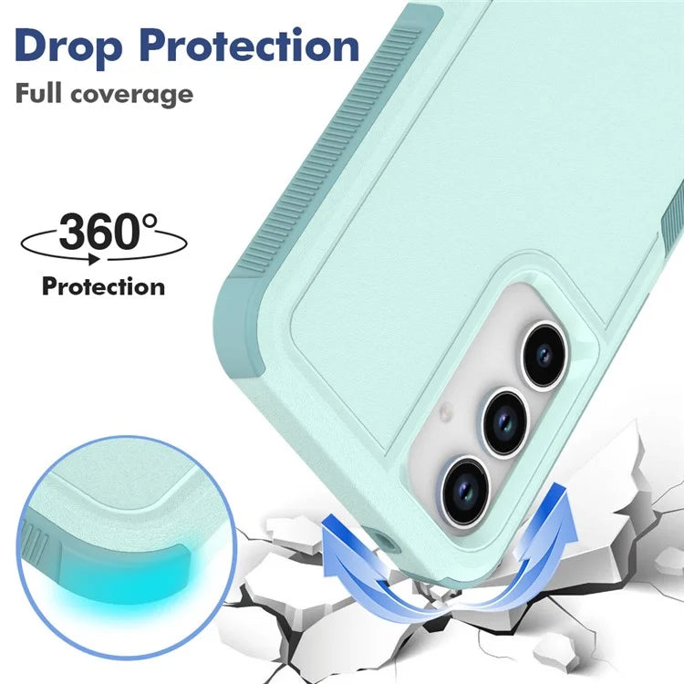 For Samsung Galaxy A55 5G Case PC+TPU 2-in-1 Shockproof Protective Phone Cover