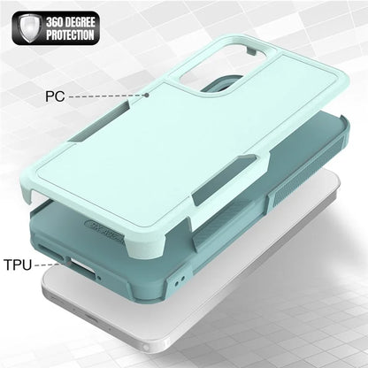 For Samsung Galaxy A55 5G Case PC+TPU 2-in-1 Shockproof Protective Phone Cover