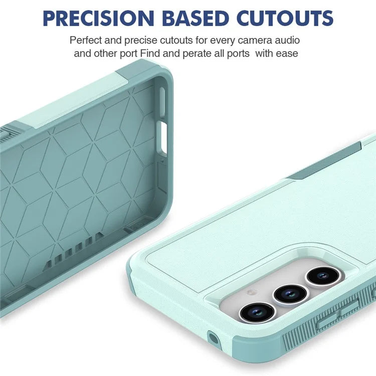 For Samsung Galaxy A55 5G Case PC+TPU 2-in-1 Shockproof Protective Phone Cover