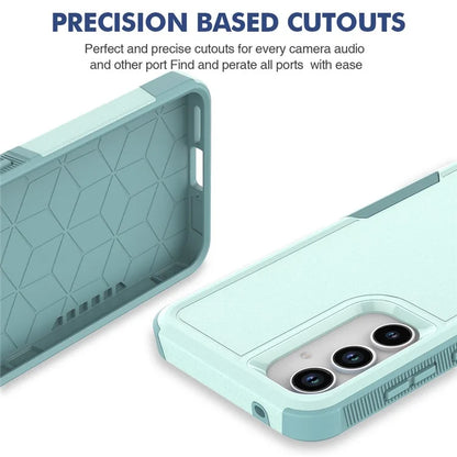 For Samsung Galaxy A55 5G Case PC+TPU 2-in-1 Shockproof Protective Phone Cover