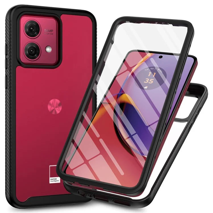 For Motorola Moto G84 5G Phone Case Protective Cover with PET Screen Protector