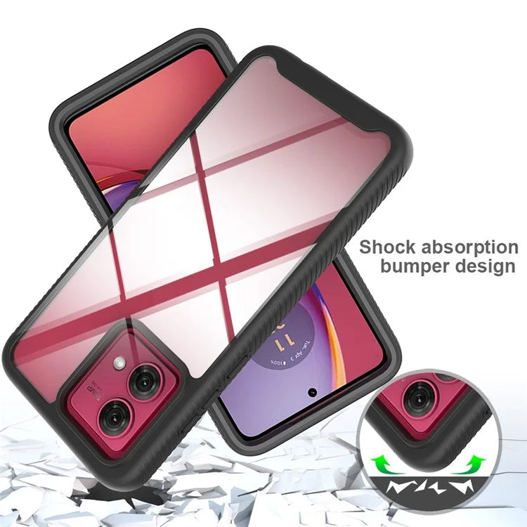 For Motorola Moto G84 5G Phone Case Protective Cover with PET Screen Protector
