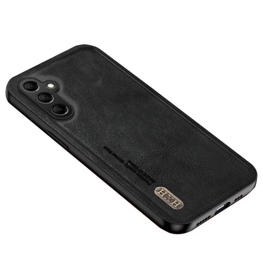For Samsung Galaxy A15 4G / A15 5G Case Frosted TPU+PU Shockproof Cell Phone Cover