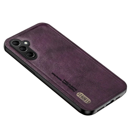 For Samsung Galaxy A15 4G / A15 5G Case Frosted TPU+PU Shockproof Cell Phone Cover