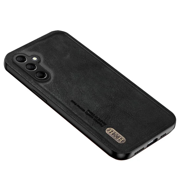 For Samsung Galaxy A05s 4G Case Vintage TPU+PU Phone Protective Cover