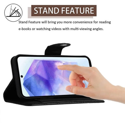 For Samsung Galaxy A05s 4G Cell Phone Case Multiple Card Slots PU Leather Wallet Cover
