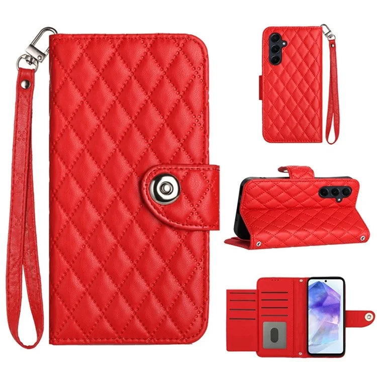 For Samsung Galaxy A05s 4G Cell Phone Case Multiple Card Slots PU Leather Wallet Cover