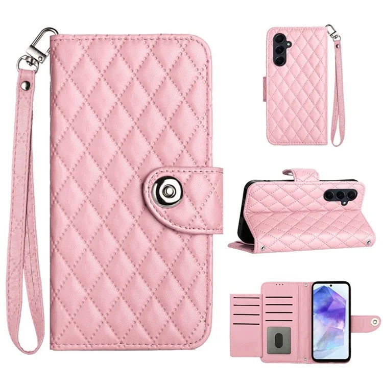 For Samsung Galaxy A05s 4G Cell Phone Case Multiple Card Slots PU Leather Wallet Cover
