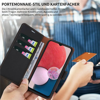 For Samsung Galaxy A05s 4G Case Magnetic RFID Blocking Leather Phone Wallet Cover