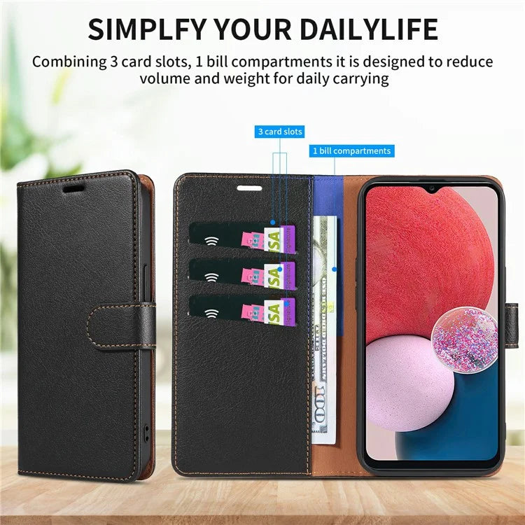 For Samsung Galaxy A05s 4G Case Magnetic RFID Blocking Leather Phone Wallet Cover