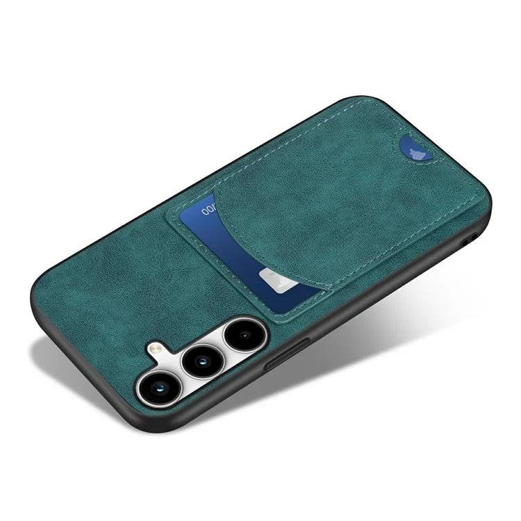 For Samsung Galaxy A05s 4G Case PU Leather Shock Absorbing Card Slots Protective Shell