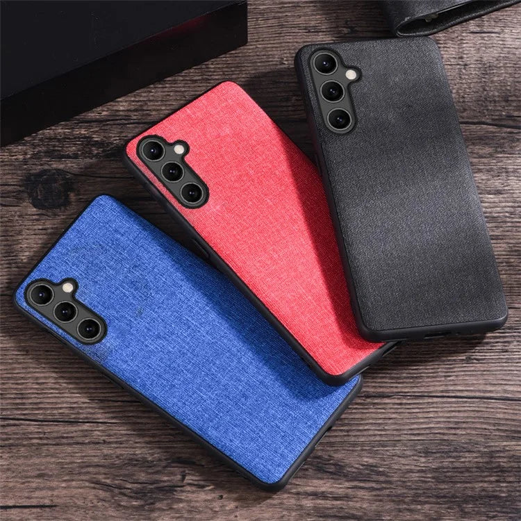 For Samsung Galaxy A05s 4G Cell Phone Case Drop-proof Fabric Cloth Texture Protective Shell